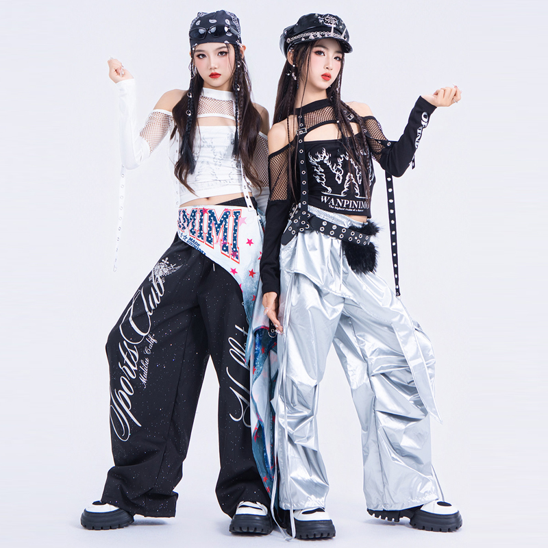 Street Fashion Outfit Girl - Fashion Girls Jazz Dance Clothing Kids
