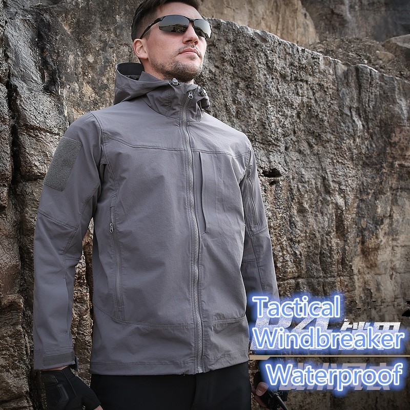 Windbreak Shell Jacket - Ngoài Trời Chống Nước Mềm Mại