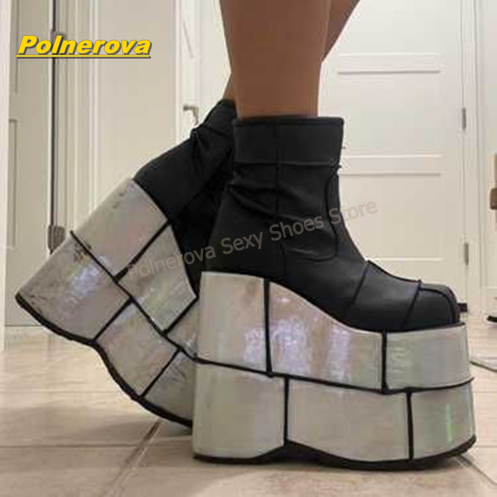 Women Y2K Mixed Colors Platfor - đánh giá và giá Street Fashion Y2K