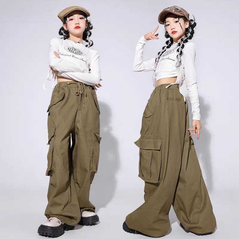 Girls Hip Hop Crop Top Loose C - đánh giá và giá Street Fashion Outfit Girl