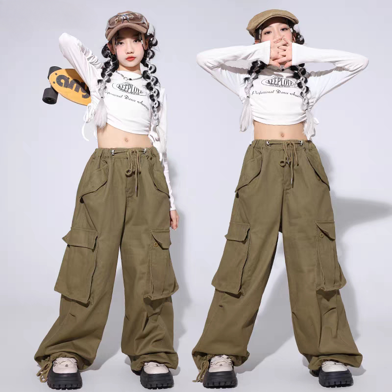Girls Hip Hop Crop Top Loose C - đánh giá và giá Street Fashion Outfit Girl