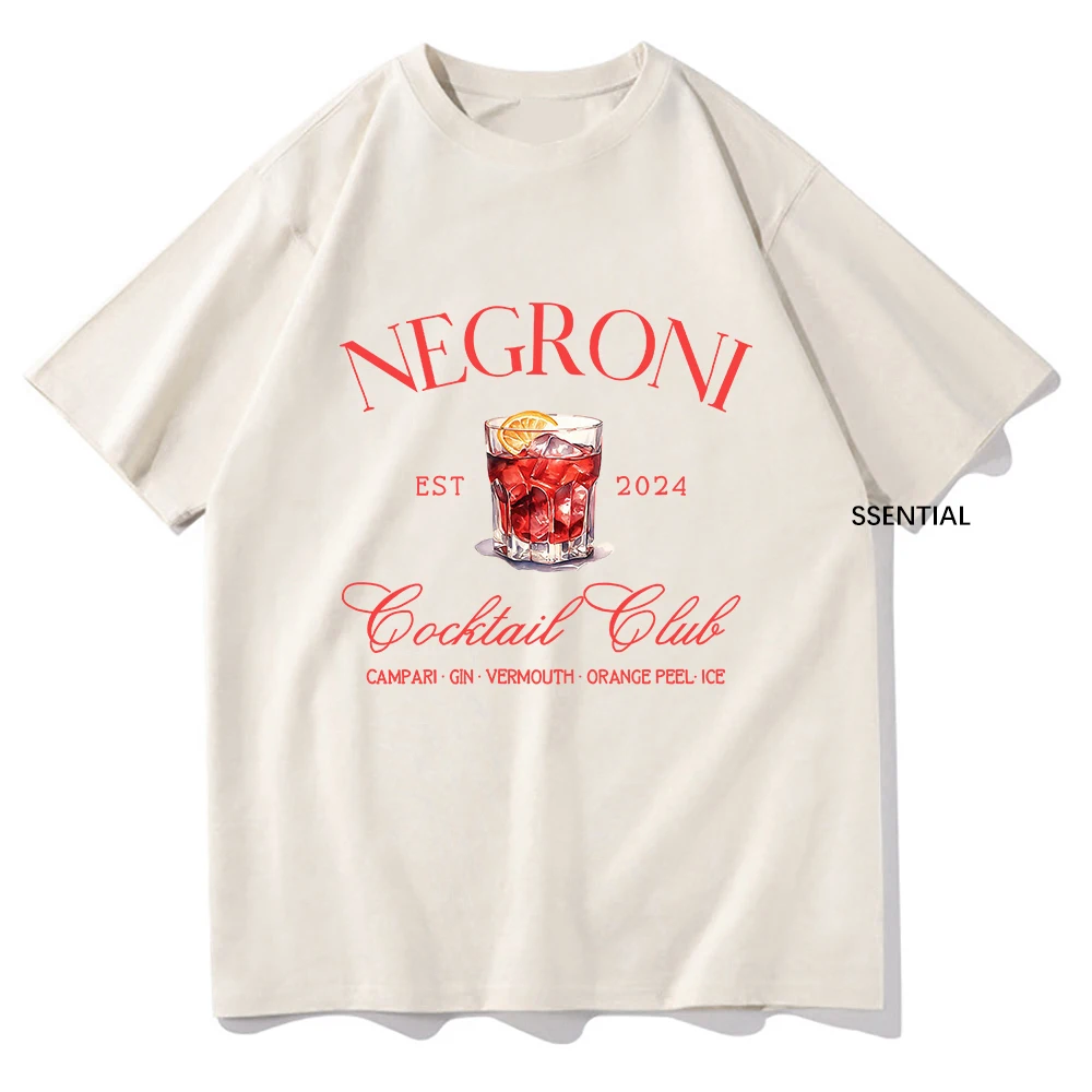 Negroni Social Club T Shirts F - đánh giá và giá Street Fashion Harajuku
