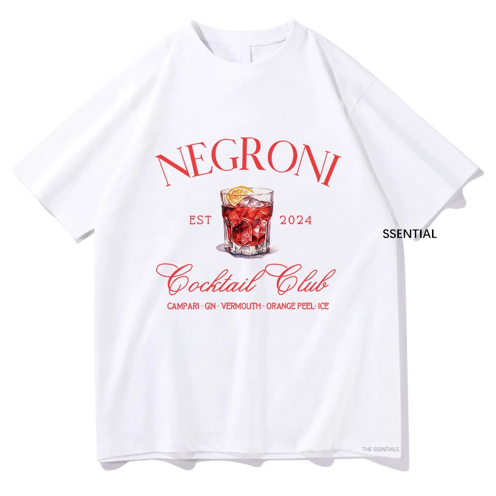 Negroni Social Club T Shirts F - đánh giá và giá Street Fashion Harajuku