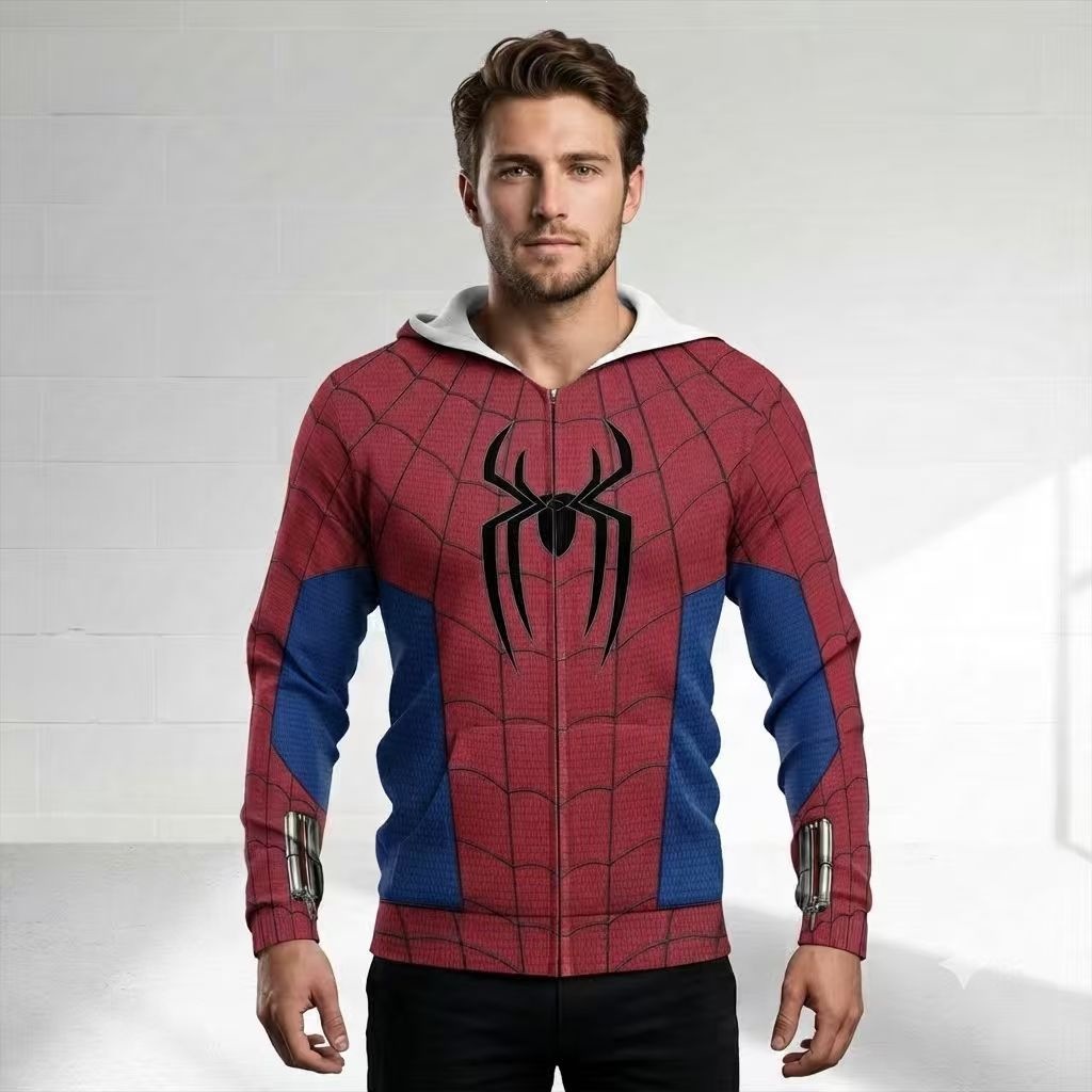 Unisex Fashion Spider Pattern  - đánh giá và giá Street Fashion Y2K