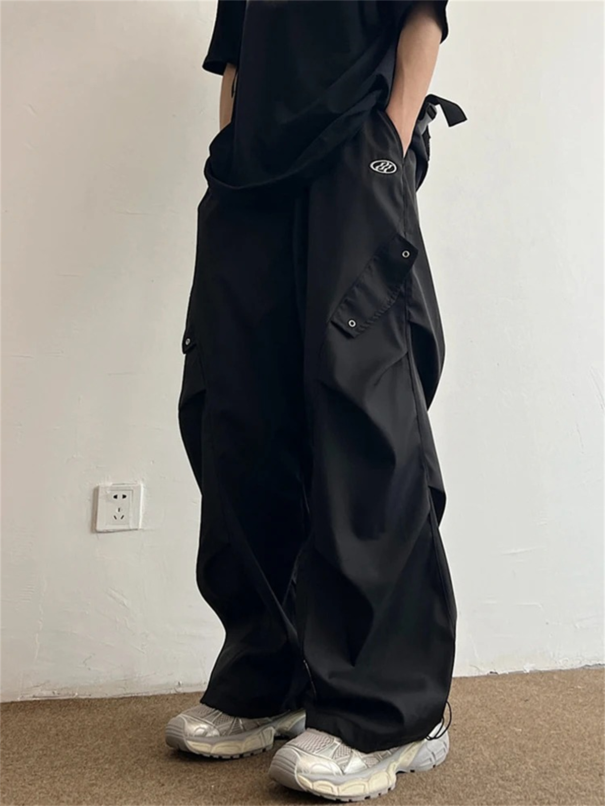 Black Cartoon Cargo Pants Men  - đánh giá và giá Cargo Pant Wide