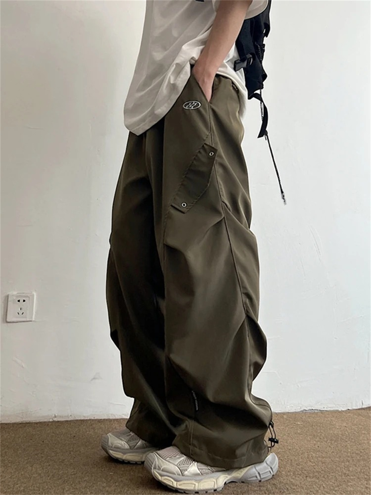 Black Cartoon Cargo Pants Men  - đánh giá và giá Cargo Pant Wide