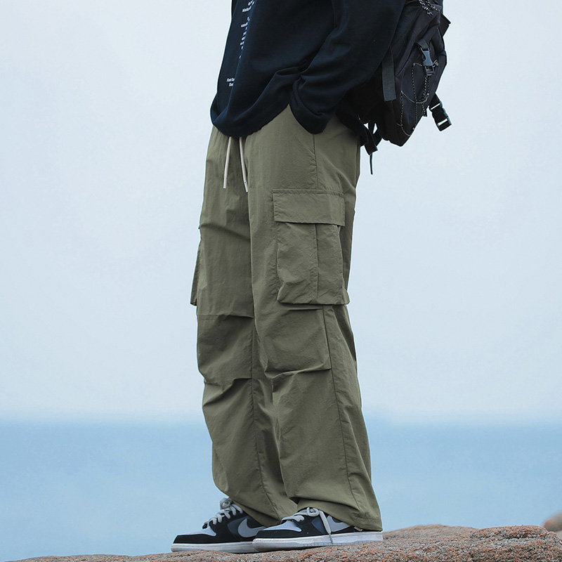Summer Men's Loose Cargo Pants - đánh giá và giá Cargo Pant Wide