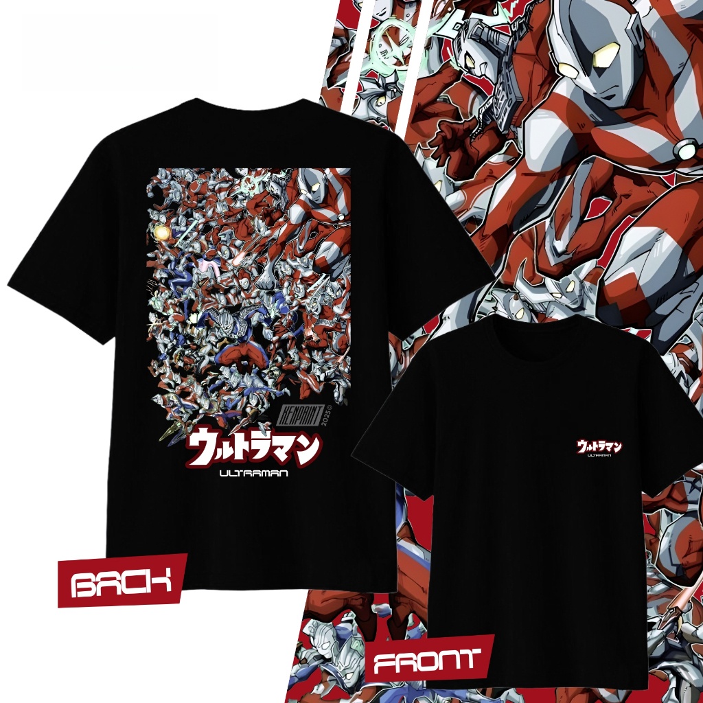 Anime Ultraman Printed Cotton  - đánh giá và giá Street Fashion Anime