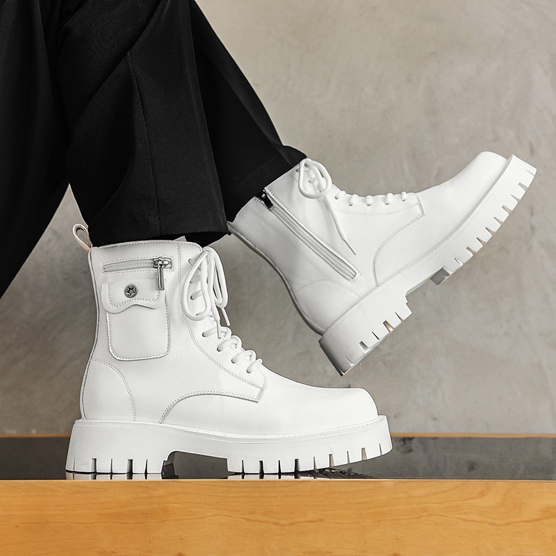 2025 Trend Men Boots Sneakers  - đánh giá và giá Street Fashion Punk