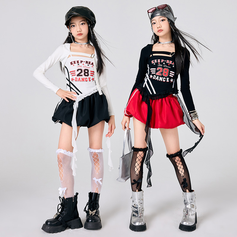 New Girls K-Pop Jazz Stage Out - đánh giá và giá Street Fashion Outfit Girl