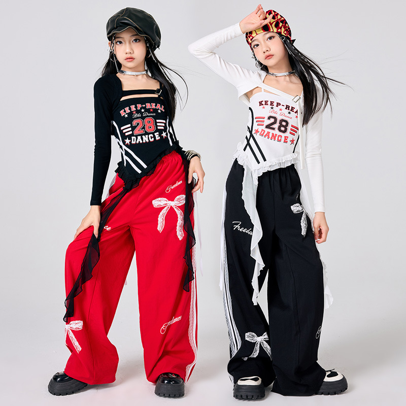 New Girls K-Pop Jazz Stage Out - đánh giá và giá Street Fashion Outfit Girl