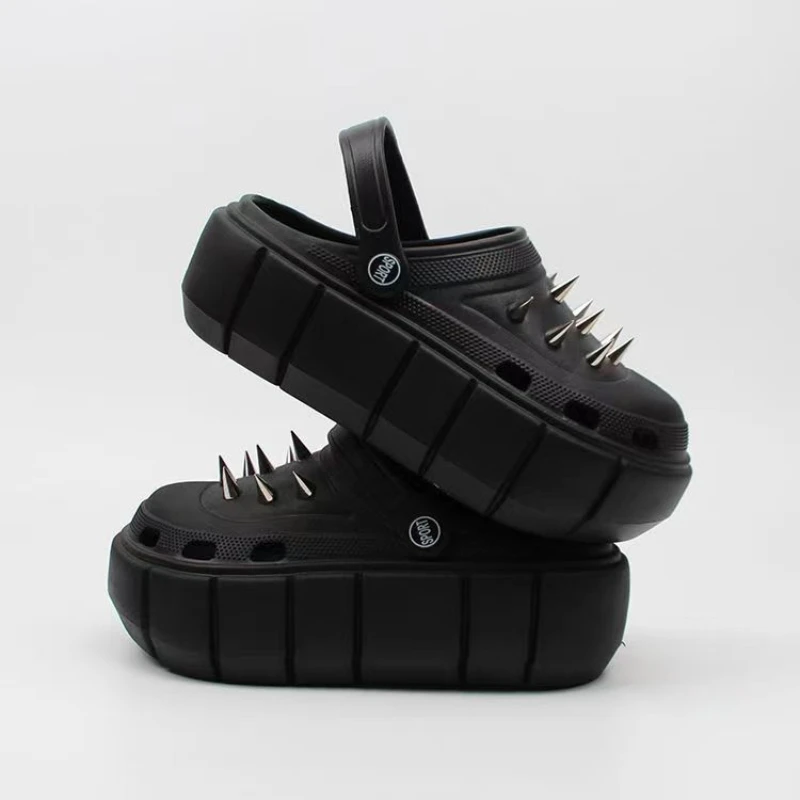 Y2K style Rivet Hole Shoes Wom - đánh giá và giá Street Fashion Y2K