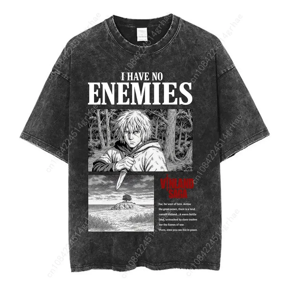 Vintage Washed Anime Vinland S - đánh giá và giá Street Fashion Anime