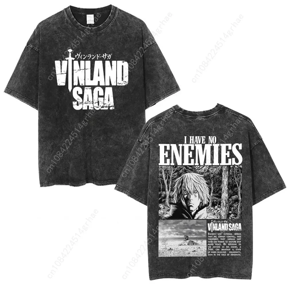 Vintage Washed Anime Vinland S - đánh giá và giá Street Fashion Anime
