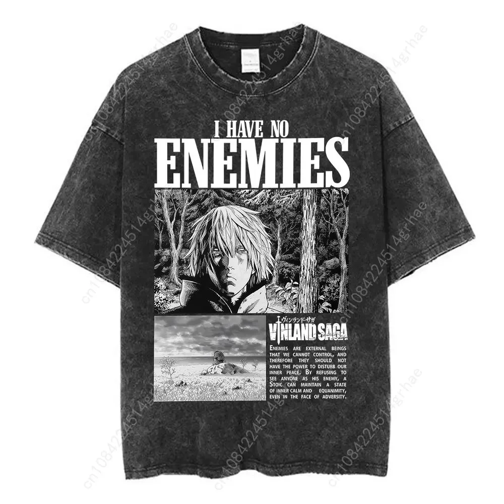 Vintage Washed Anime Vinland S - đánh giá và giá Street Fashion Anime