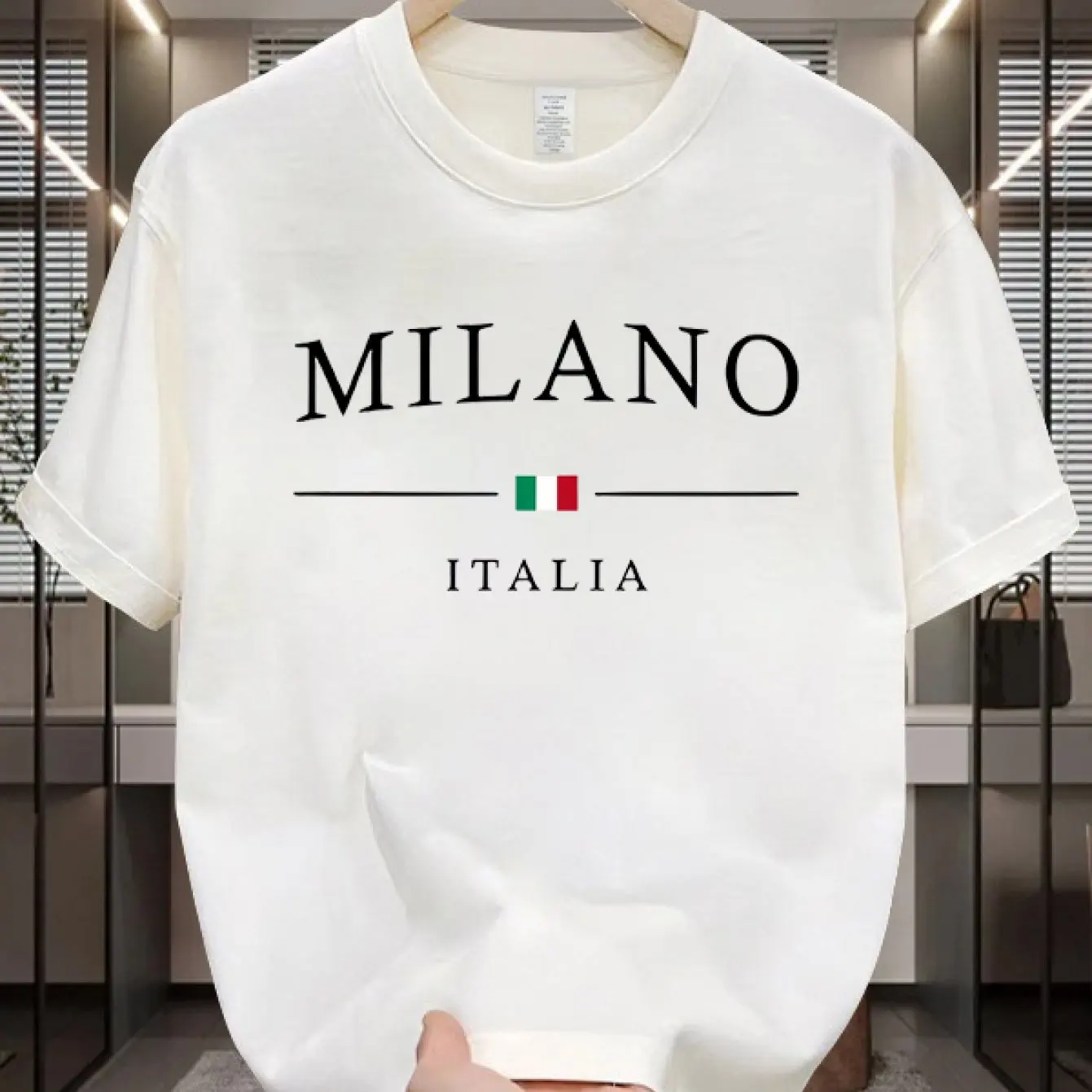 Milan Italia Men's T-shirt Ita - đánh giá và giá Street Fashion Milan