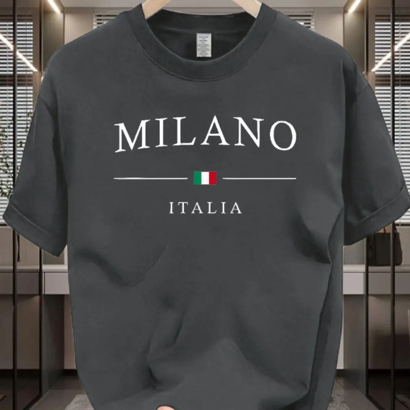 Milan Italia Men's T-shirt Ita - đánh giá và giá Street Fashion Milan