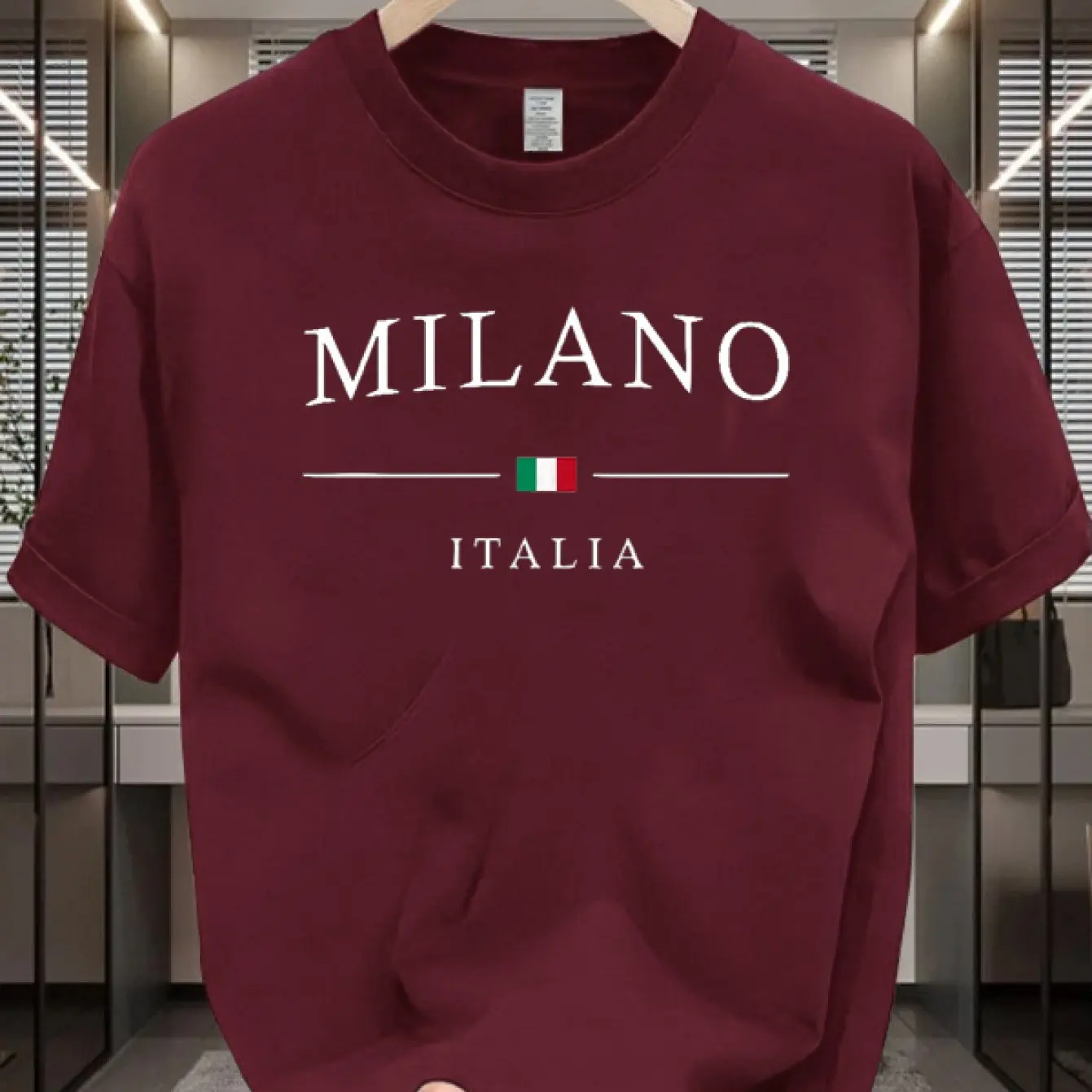 Milan Italia Men's T-shirt Ita - đánh giá và giá Street Fashion Milan