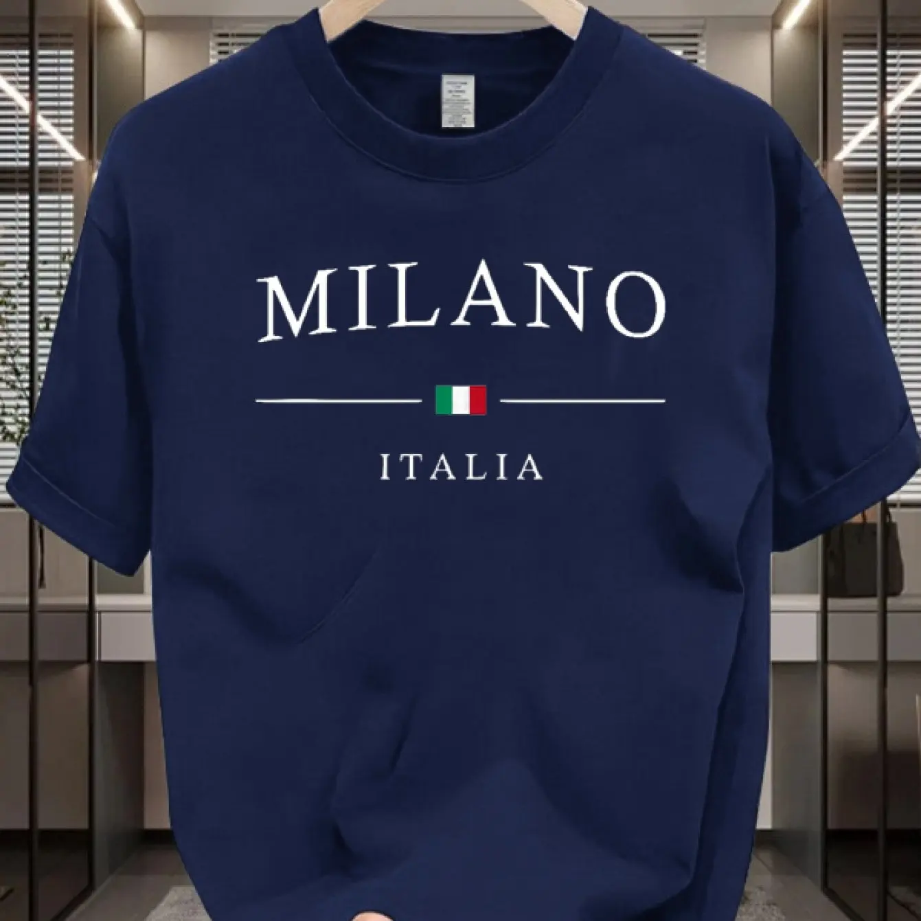 Milan Italia Men's T-shirt Ita - đánh giá và giá Street Fashion Milan