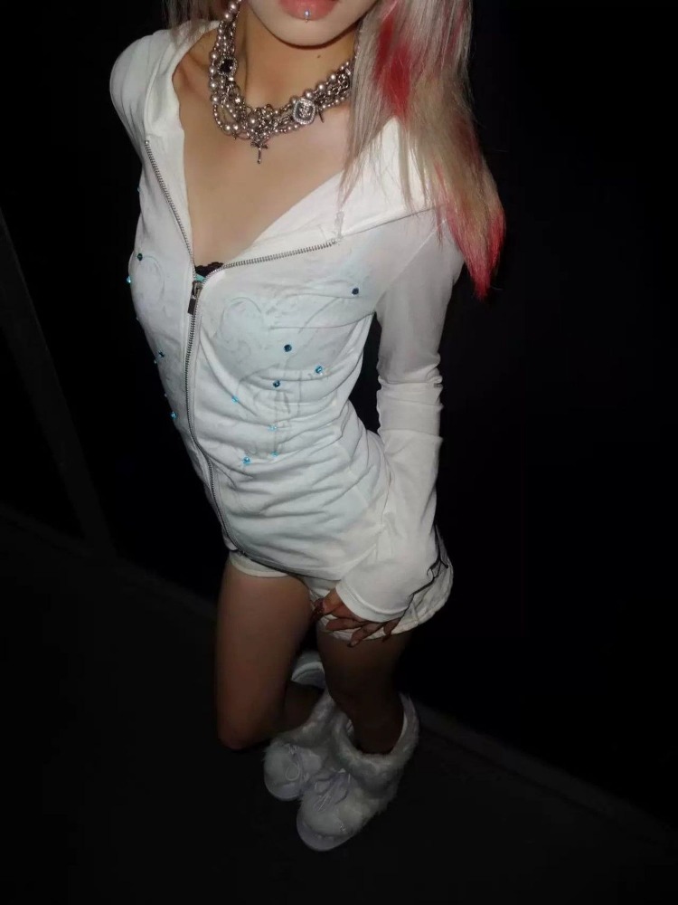 Kimotimo Y2k Punk Diamonds Pri - đánh giá và giá Street Fashion Goth