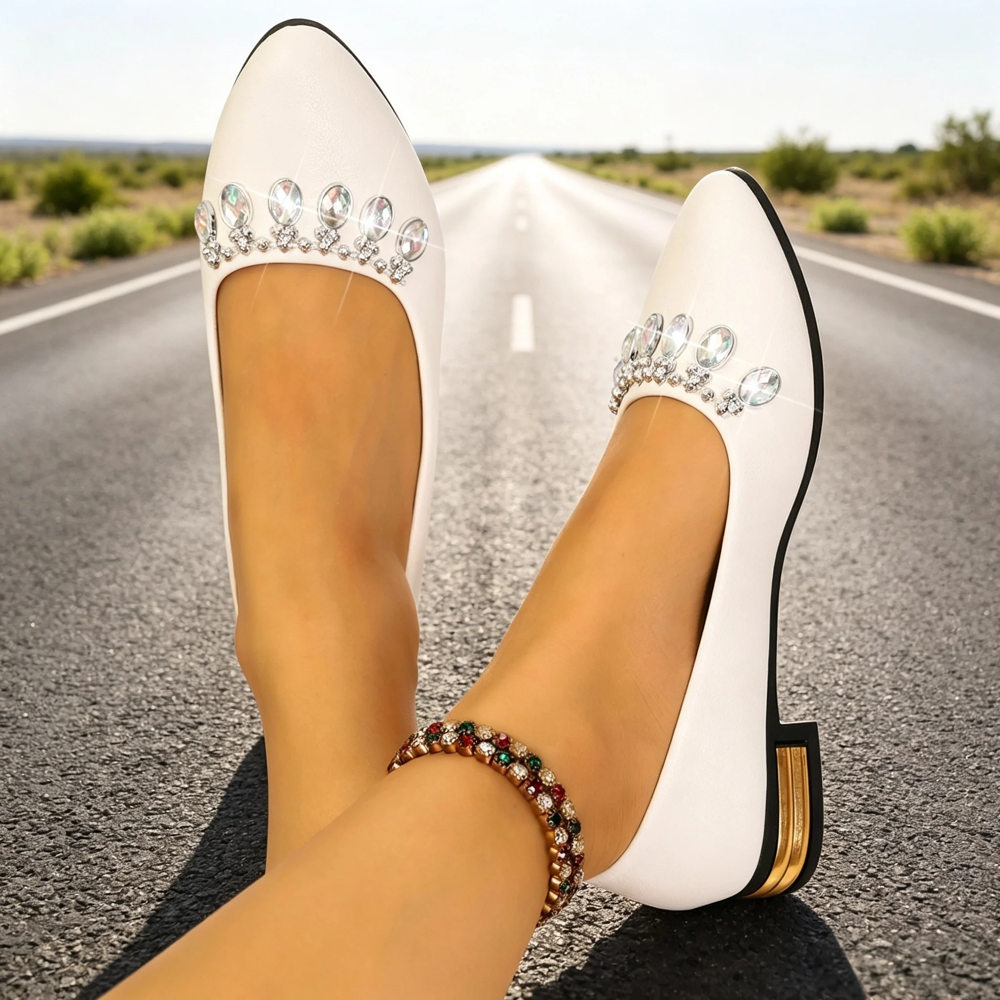 Women Flats Pointed Toe Ballet - đánh giá và giá Street Fashion Shoes