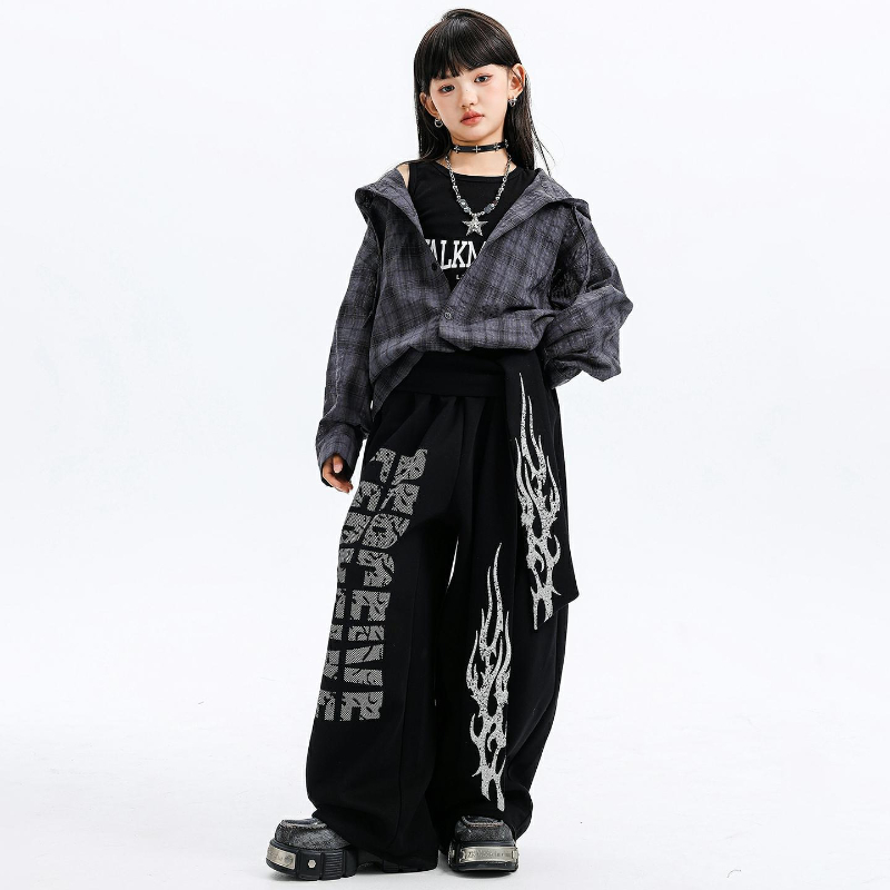 Girls Jazz Dance Costumes Hood - đánh giá và giá Street Fashion Outfit Girl