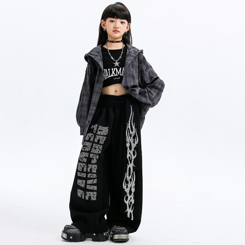 Girls Jazz Dance Costumes Hood - đánh giá và giá Street Fashion Outfit Girl