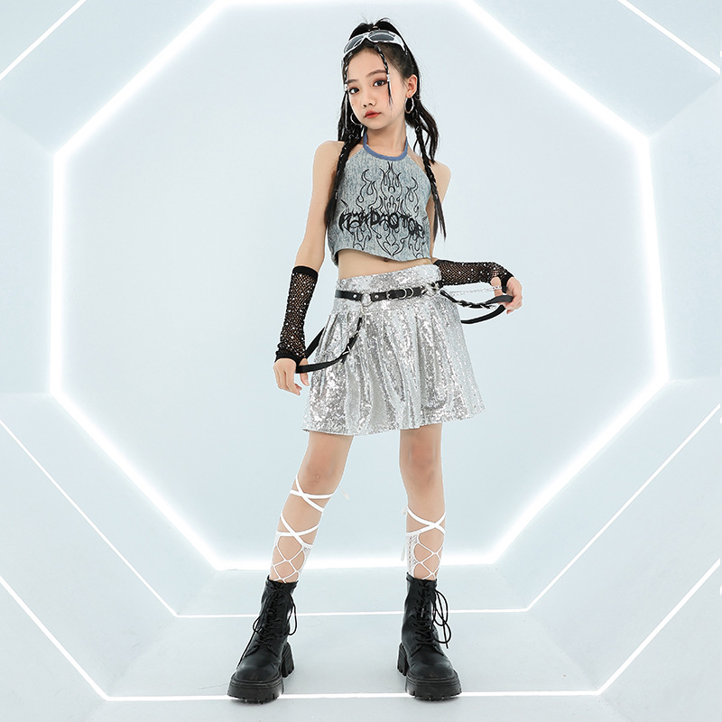 Cool Girl Hip Hop Jeans Tops F - đánh giá và giá Street Fashion Outfit Girl