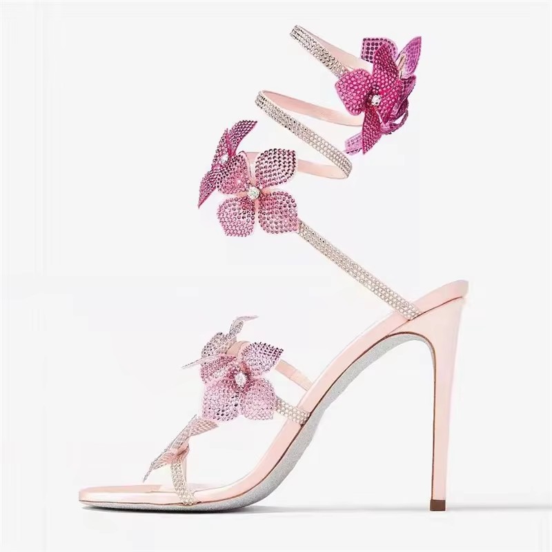 Eilyken Sexy CRYSTAL Flower Th - đánh giá và giá Street Fashion Shoes