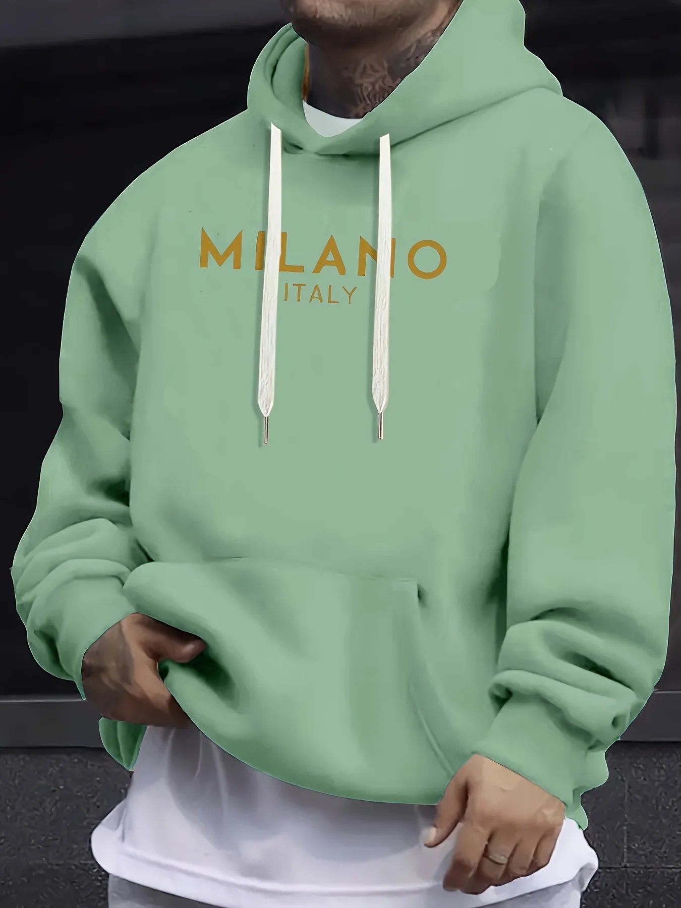 Autumn and winter hooded sweat - đánh giá và giá Street Fashion Milano