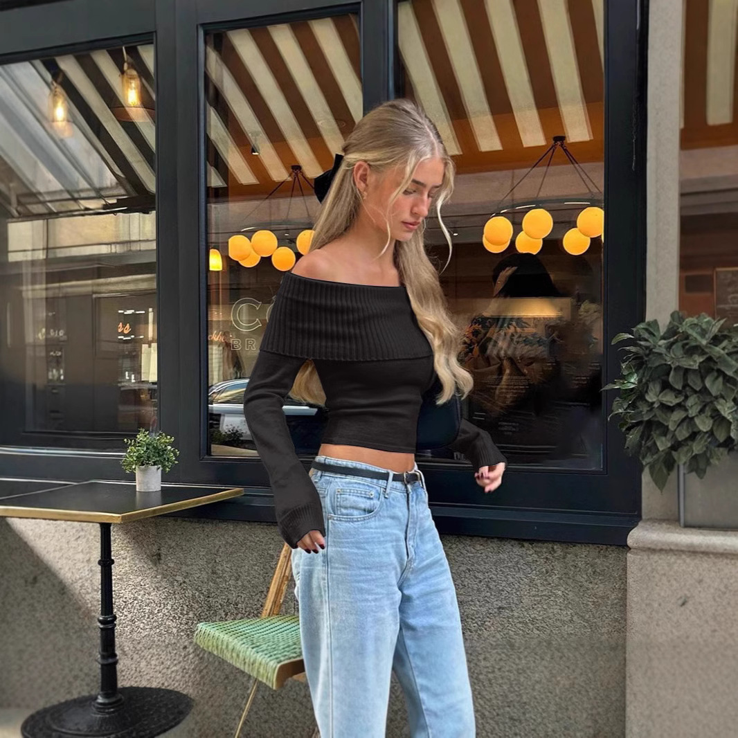 Street Fashion Off Shoulder To - đánh giá và giá Street Fashion Y2K