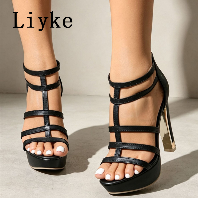 Liyke Summer Fashion Narrow Ba - đánh giá và giá Street Fashion Shoes