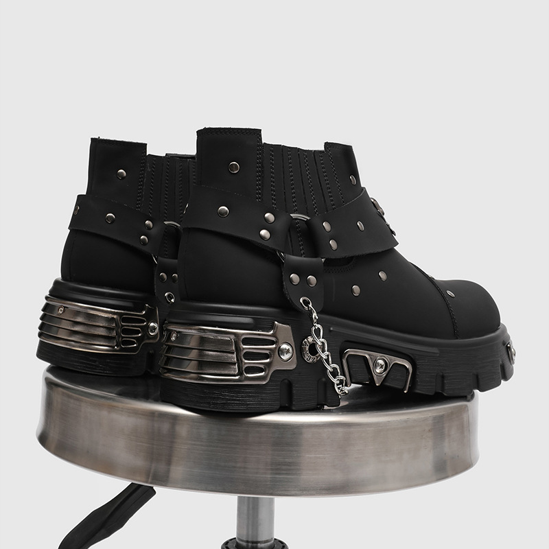 Rock Punk Metal Patchwork Moto - đánh giá và giá Street Fashion Punk