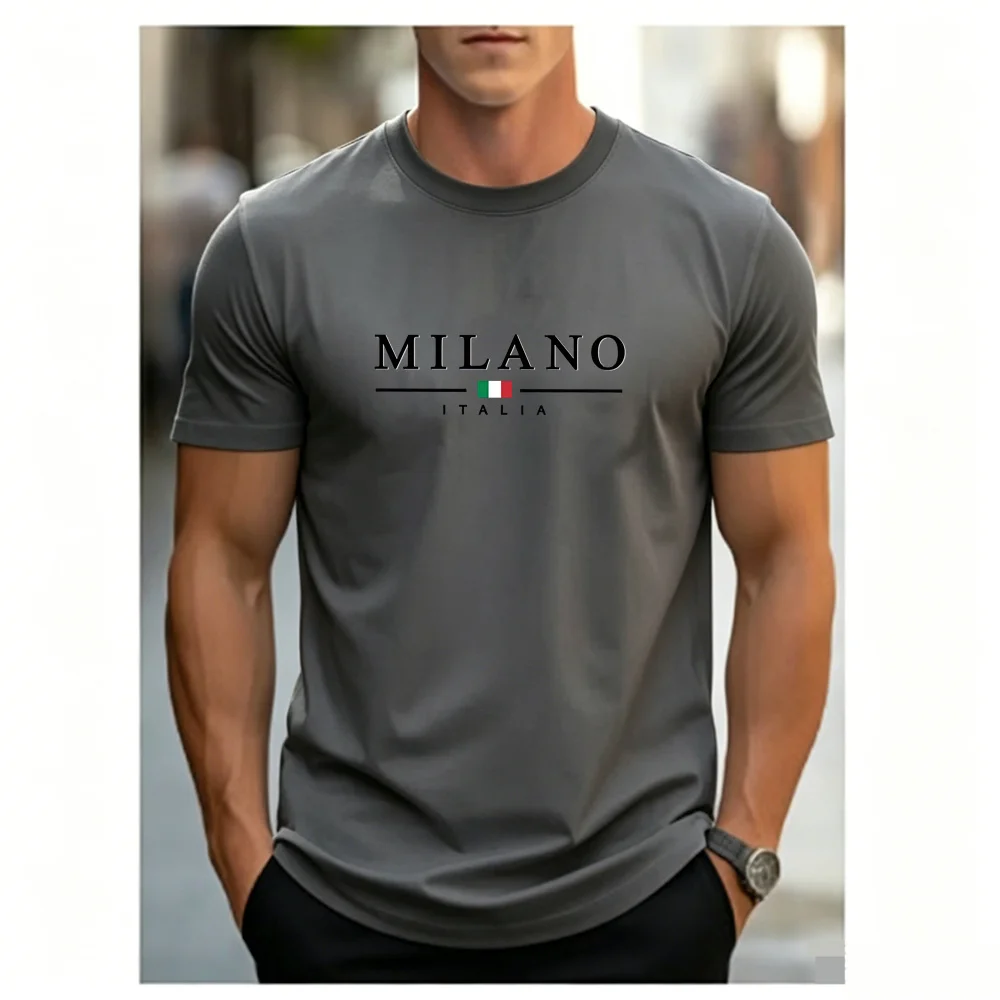Men's Summer Simple and Fashio - đánh giá và giá Street Fashion Milan