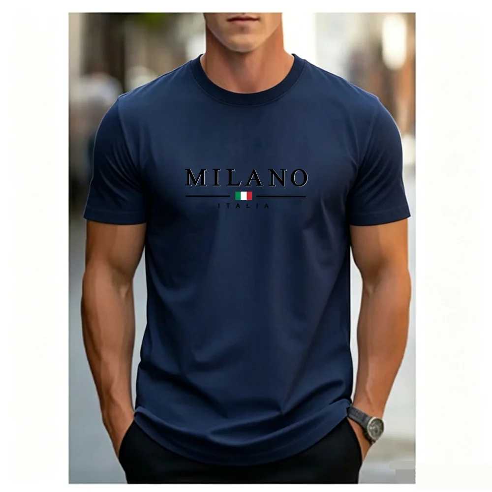 Men's Summer Simple and Fashio - đánh giá và giá Street Fashion Milan