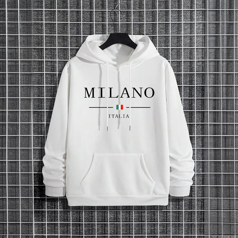 Italy Milan Fashion Men's Hood - đánh giá và giá Street Fashion Milan