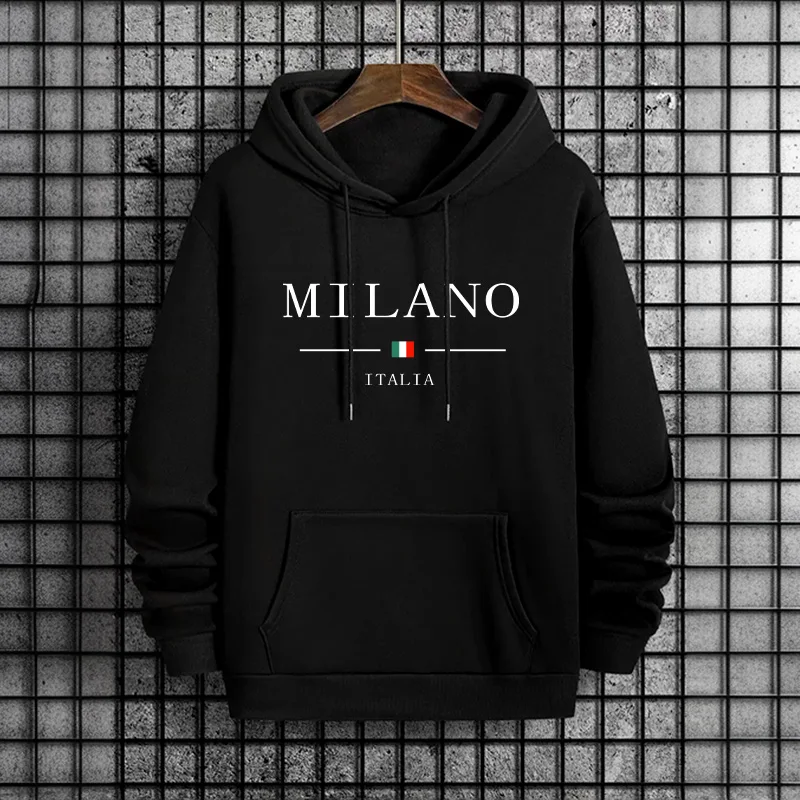 Italy Milan Fashion Men's Hood - đánh giá và giá Street Fashion Milan