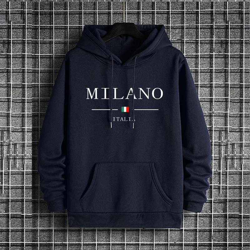 Italy Milan Fashion Men's Hood - đánh giá và giá Street Fashion Milan
