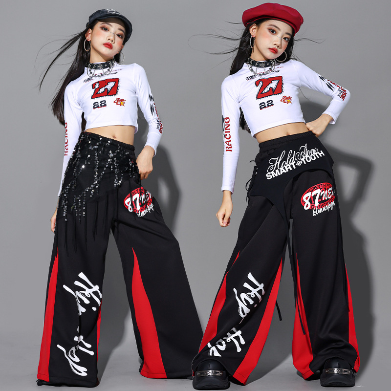 2025 Jazz Dance Clothes Girls  - đánh giá và giá Street Fashion Outfit Girl