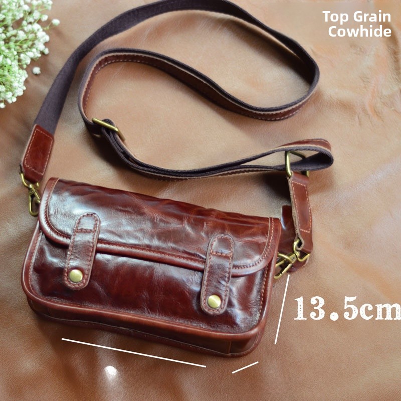 Leather Casual Retro Shoulder  - đánh giá và giá Street Fashion Com